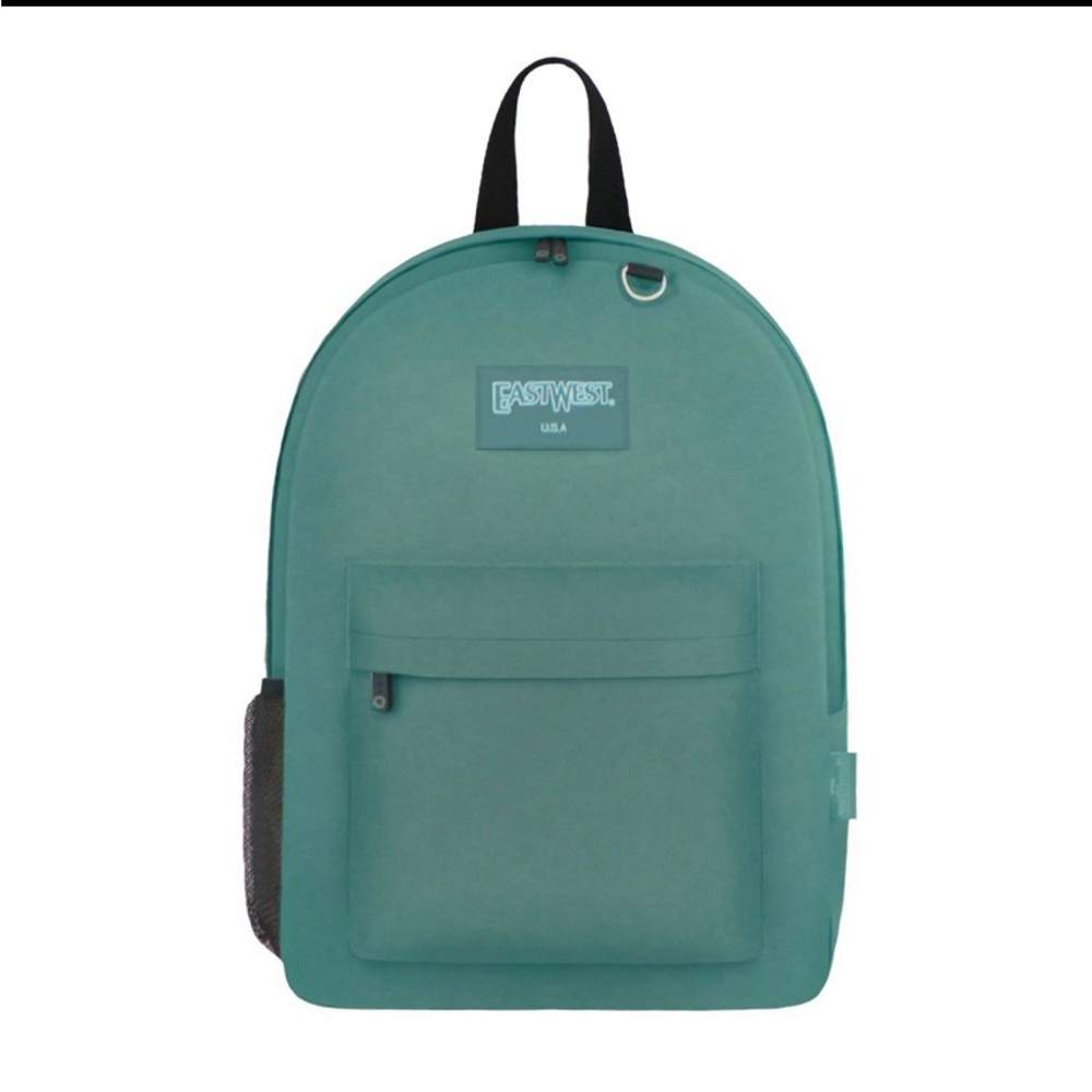 EASTWEST simple student turquoise backpack NWT